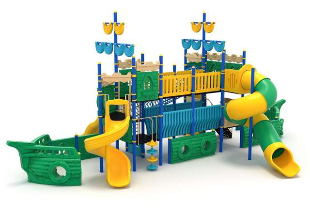 Burkina Faso Seesaw Parktime Children Playground Equipment Outdoor Fitness Equipmet