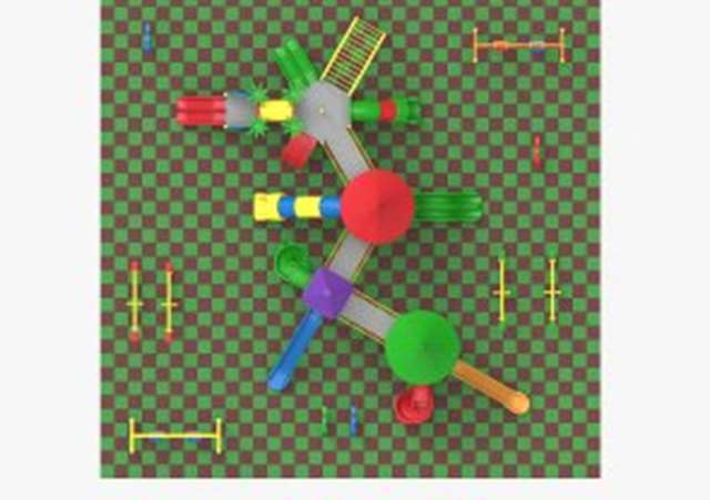Gambia The Plastic outdoor children's play equipment