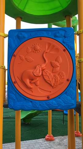 Haiti Rope climbing structure playground