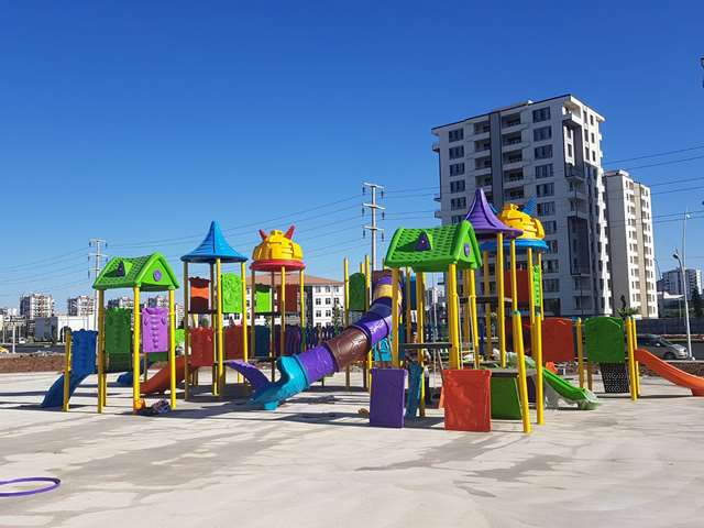 Korea South Wood metal playgrounds