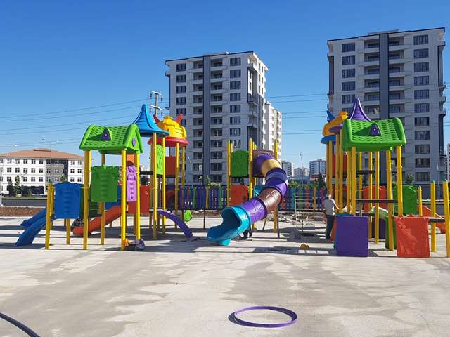 Mauritius Outdoor playground tunnels