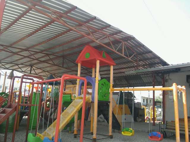 Myanmar Kids play area equipment