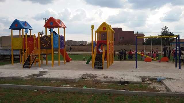 Nicaragua Outdoor seesaw